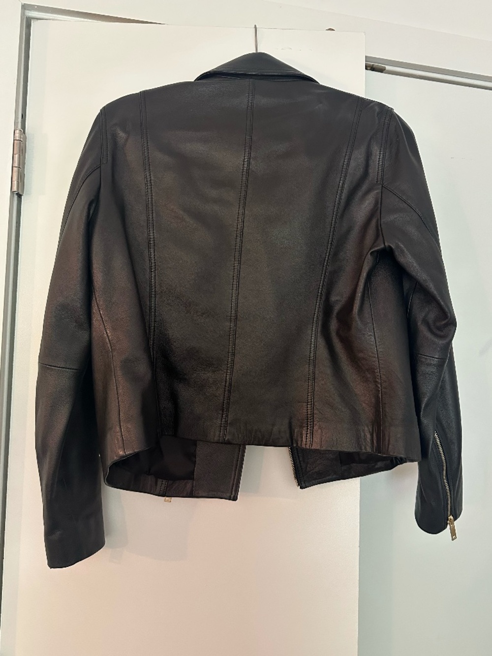 Massimo Dutti Napa Leather Jacket - Picture 2 of 6